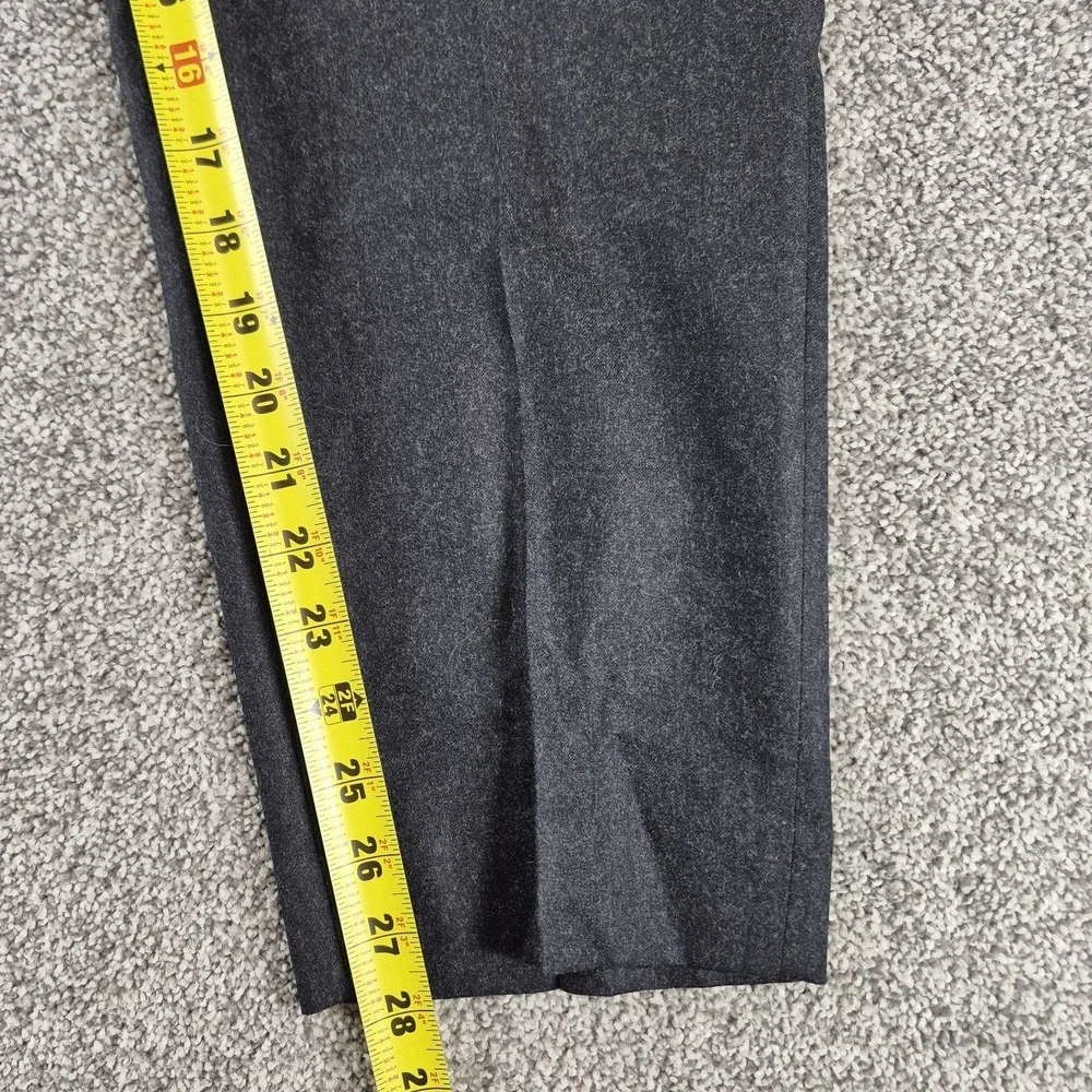 Banana Republic Pants Mens 35x30 Gray Vitale Barberis Canonico Flannel 120s Wool